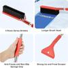 Car Snow Brush and Ice Scraper,2-in-1 Detachable Winter Snow Removal Tool for Auto Windshield,Roof
