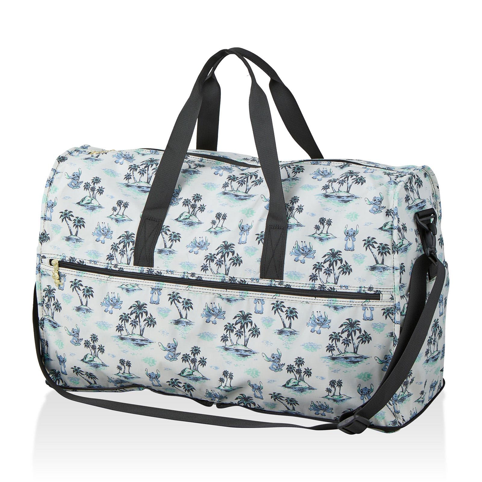 

Folding Boston Bag, Large, HPL0004 DN61. Beige Stitch