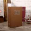 1Pc Security Lock Dictionary Safe Secret Book Cash Money Jewellery   Locker Box (Black)