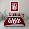 USA Flag Shield Bedding Set Bedding Duvet Cover Set Duvet Cover Pillowcases (1 * Duvet Cover 2 * Pillowcases, Without Duvet Insert)