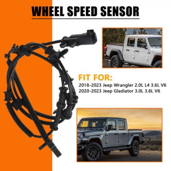 Wheel Speed Sensor Black Fits for  21   Jeep Gladiator 3.6L V6