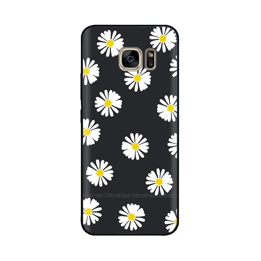 Black Silicone Case For Samsung Galaxy S6 Edge Case Soft TPU Cover For Samsung Galaxy S6 S 6 Edge Case Cover Bumper Coque Para