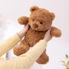 Adorable Bear Teddy Plush Toy With Capybara Companion Cute Animal Gift Perfect