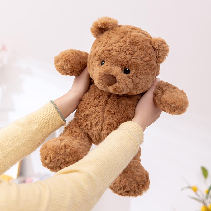 Adorable Bear Teddy Plush Toy With Capybara Companion Cute Animal Gift Perfect