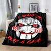 Saw Movie Flannel Blanket Soft All-Season Throw, Design for Camping, Car Travel, Hiking Sofa, Bed, Office Perfect Gift for Parties