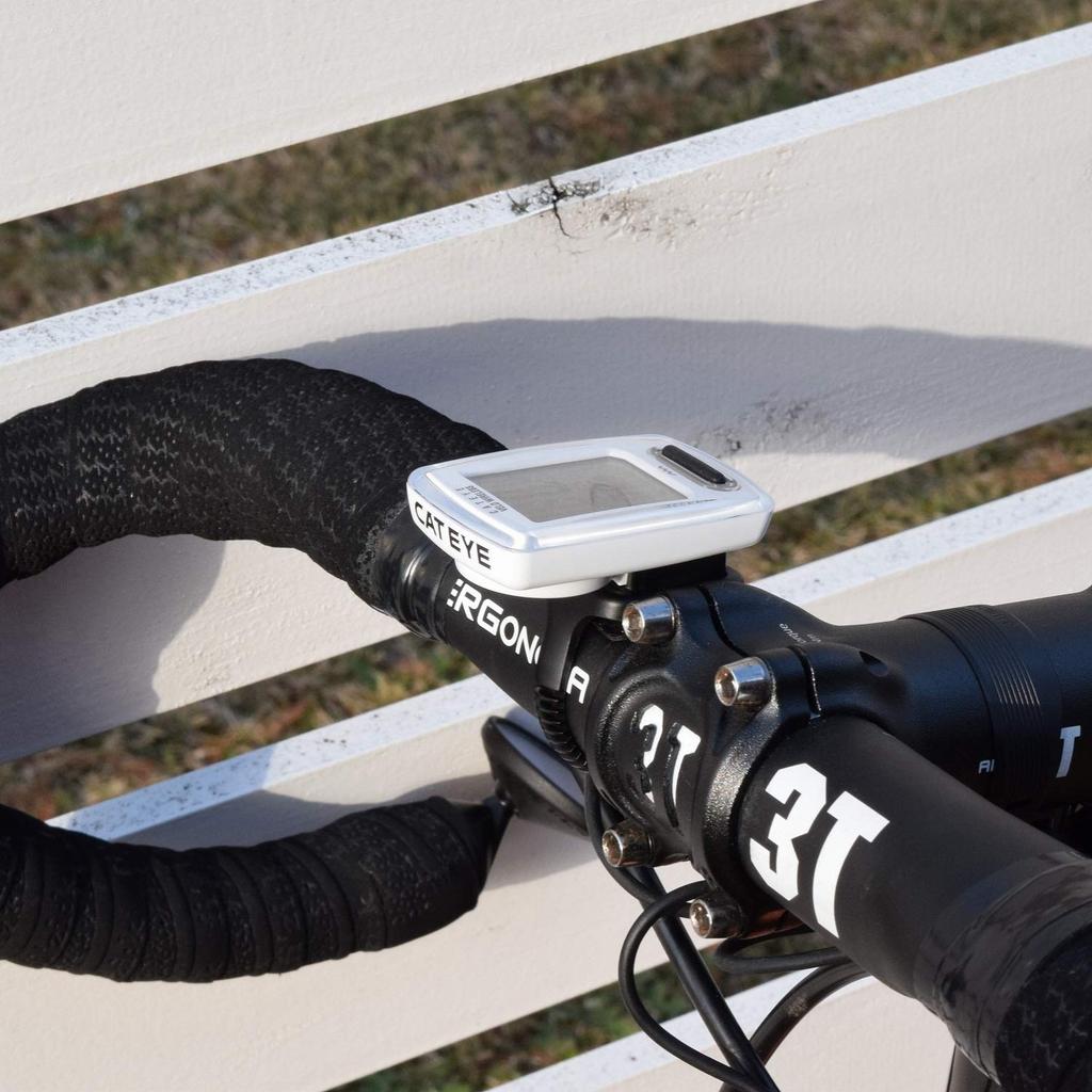 CAT EYE Cycle Computer VELO WIRELESS White Speedometer Bicycle CC-VT230W