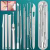 10-Piece Stainless Steel Pedicure Set: Dead Skin Fork, Double-headed Nail Cleaner, Foot Planer, Scraper, Ear Pick