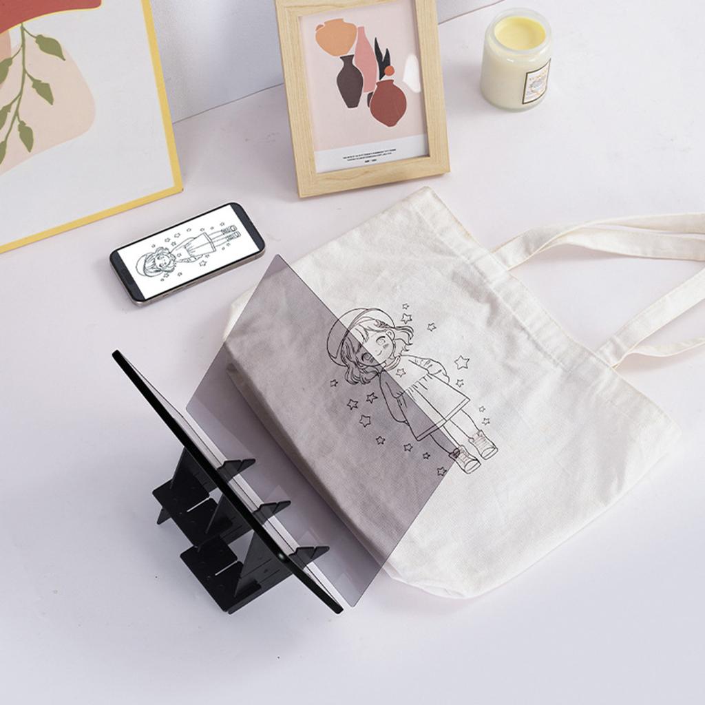 Optical Tracing Drawing Board for Beginners and Artists 6.5/9/12inch Portable and Practical for Various Tracing Copying