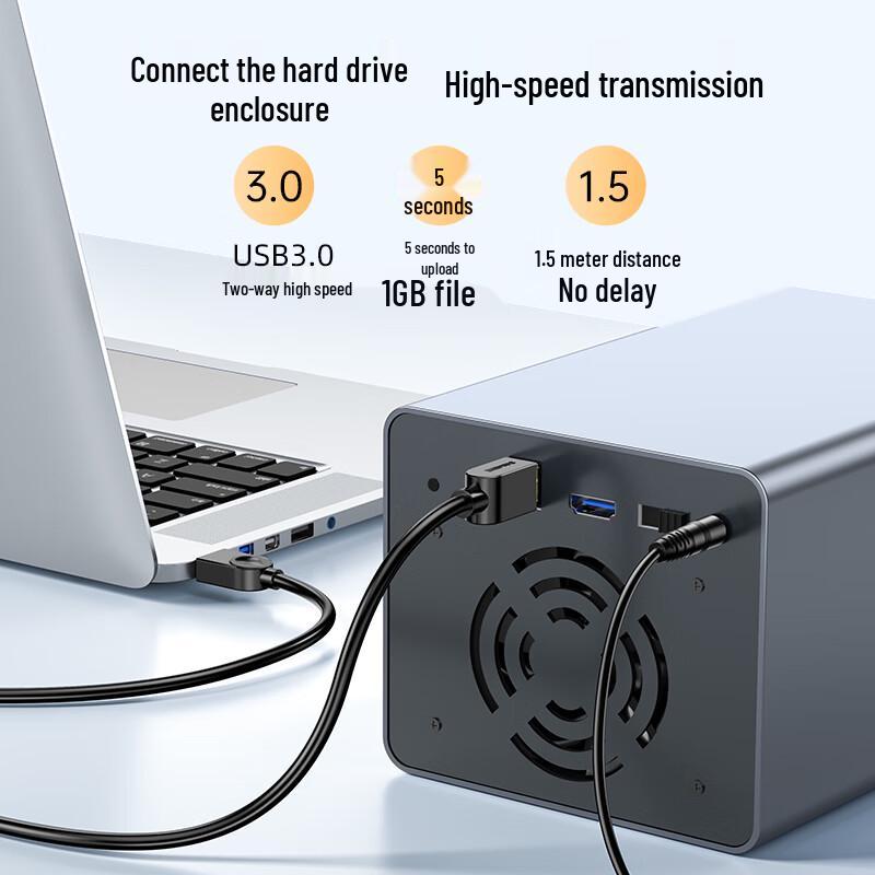 SAMZHE USB 3.0 A Stecker auf B Stecker Drucker Kabel