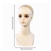 Mannequin Head with Shoulders PVC Hairpiece Display Smooth Surface