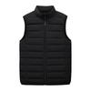 Men's Autumn and Winter Light Down Jacket Warm Seamless Vest White Duck Down Stand-up Collar Down Vest Jacket Men