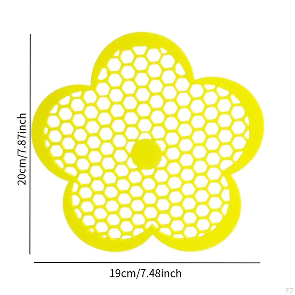 Floating Bee Island Watering Station Multipurpose Decorative Portable Yellow Dispenser for