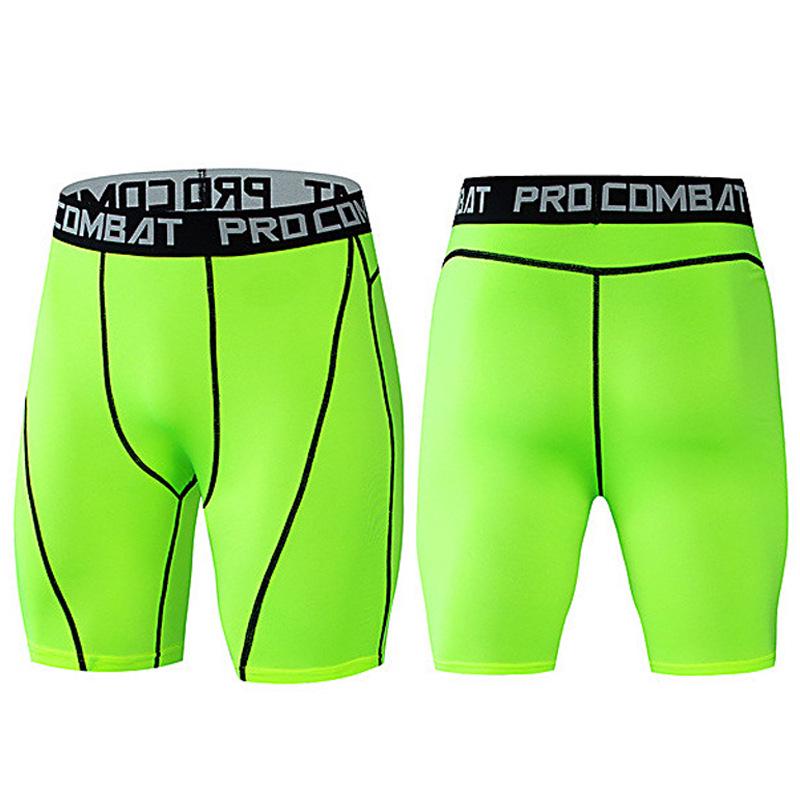 Men's Quick-Dry Compression Shorts for Running, Fitness, and Basketball - 5-Point Stretch Base Layer Athletic Pants.