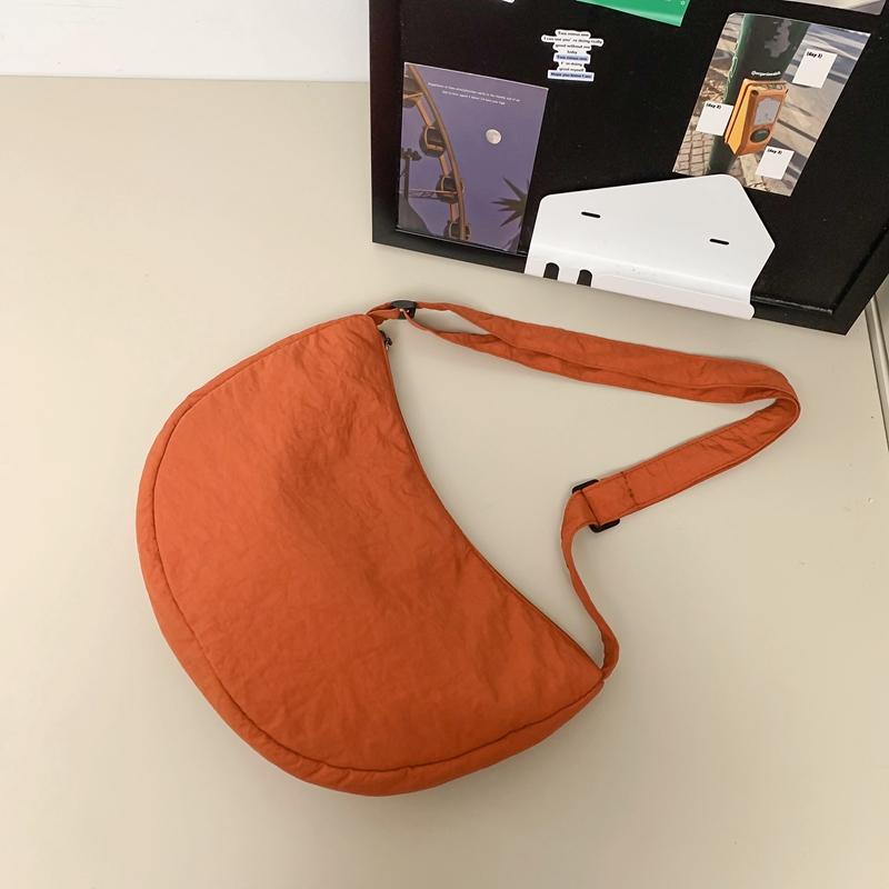 Нейлоновая сумка-хобо женская легкая сумка для мобильного телефона мужская сумка через — фото 14