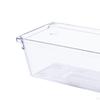 Clear Drawer Organizer Desk Storage Bin Stationery Holder Divider Box for