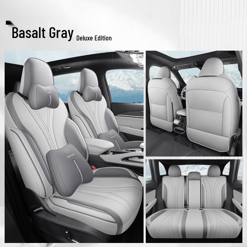 Husă de scaun auto din piele integrală pentru toate sezoanele pentru Xingyue L, model cu cinci locuri