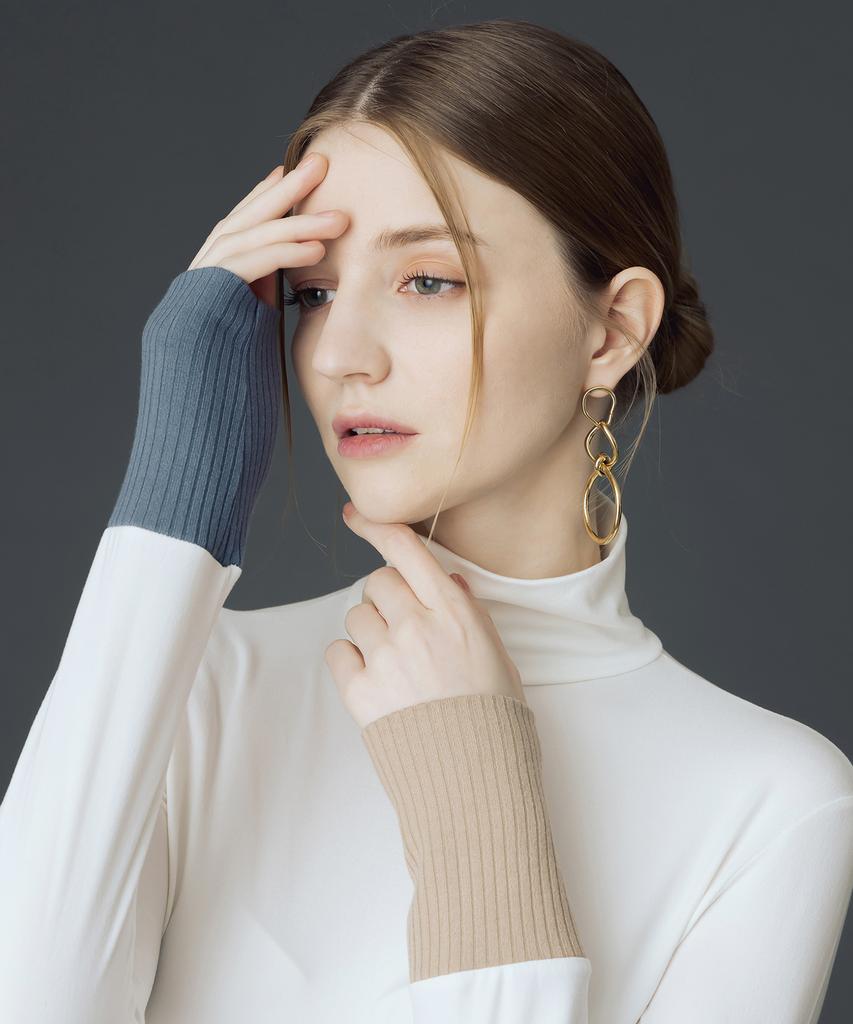 Pelimela Sweet Banana Turtleneck (Ivory)