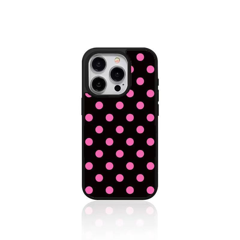 Minimalist Colorful Polka Dots Phone Case For iPhone 17 Air 16e 16 Pro Max 15 14 Plus 13 12 11 Shockproof Silicone Back Cover