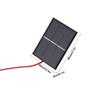 2pcs 0.65W 1.5V Mini Portable Solar Panel DIY Power Module Battery Charger