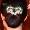 Peacock Shape Hair Clip Maker Dámské Paví účes Twist Multifunkční kulma na vlasy Bun Maker Snadné Rychlé Snap Roll Hair Tool pro dlouhé vlasy
