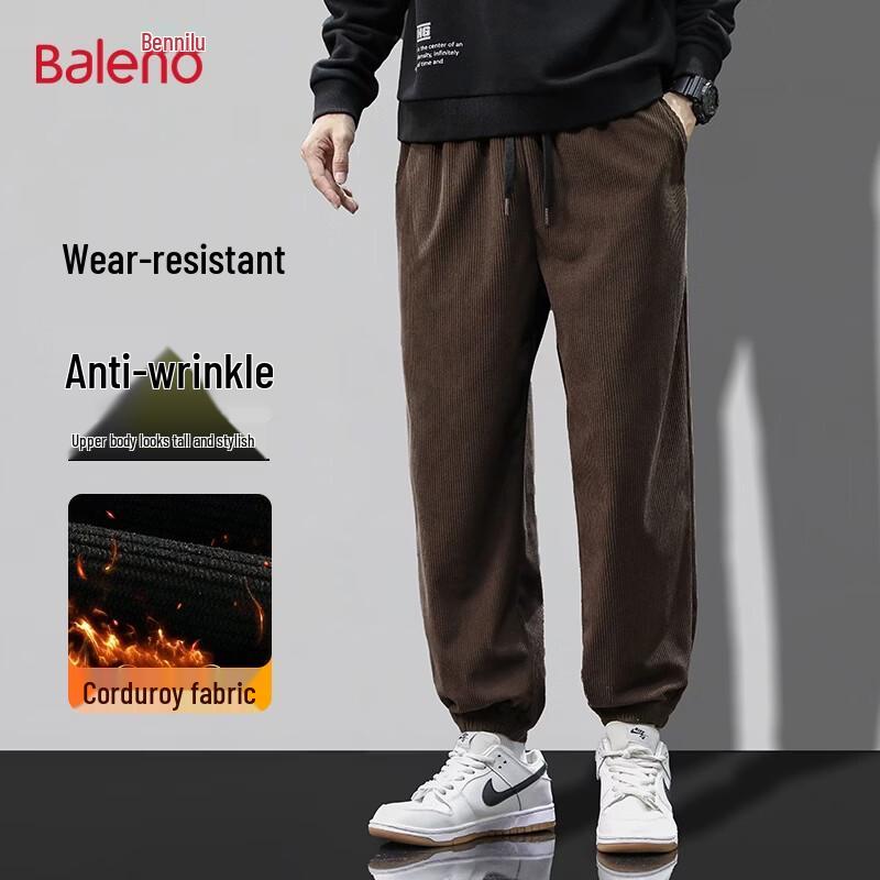 Baleno Men s Corduroy Jogger Pants 3XL