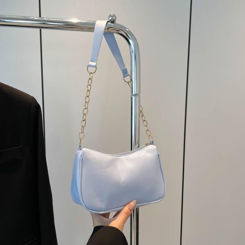 

Европейская и американская ретро сумка на плечо большая сумка 2025 модная и трендовая текстурная иноземный стиль сумка-бостон мессенджер женская синий