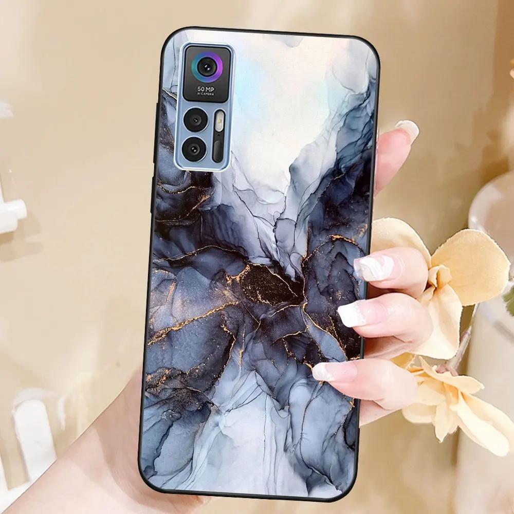 Case For TCL 30 5G Coque TCL 30 Plus TPU Soft Silicone Fashion Phone Funda For TCL 30 Plus Back Cover Case Luxury Capa Bumper