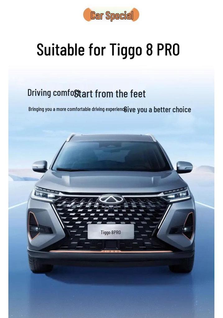 Chery Tiggo 8 PRO Full Coverage TPE Floor Mats - 2022-2025 Models