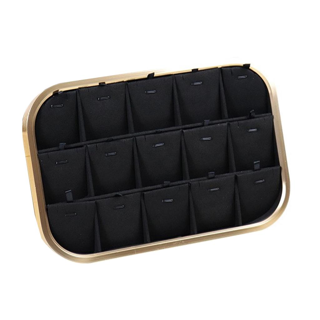 Elegant Jewelry Tray Organizers for Drawer Stackable Storage Case Home Accessory for Stylish Personalize Adornments