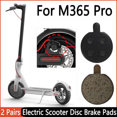 2 Pair Electric Scooter Disc Brake Pads for Xiaomi M365 Pro Kick Scooter Replacement Parts Friction Plates Accessories