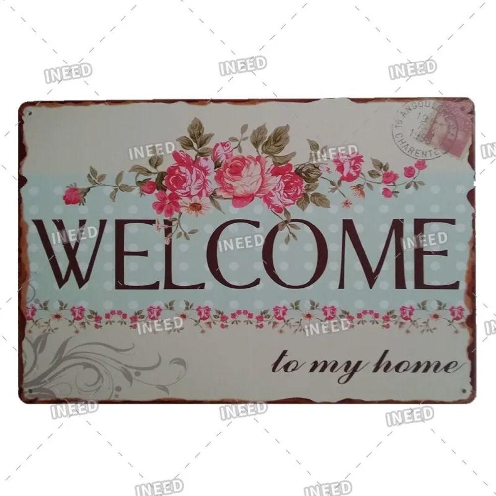 Lustiges Weihnachtsmann-Blechschild Poster-Stil Wanddeko 20x30cm