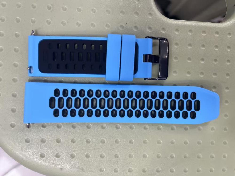 Two-Color Breathable Silicone Strap for Suunto 7D5 and Spartan Sport Watches