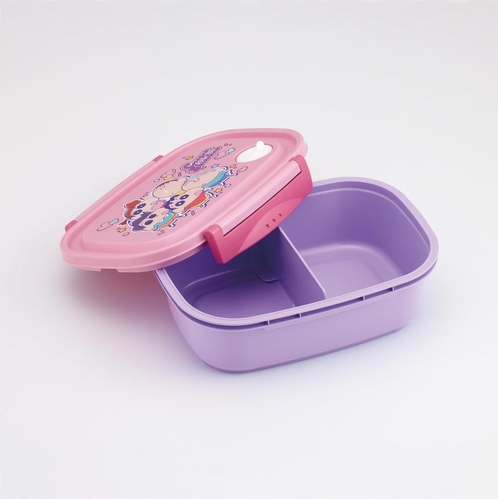 Skater Bento Easy and Made in Crayon Box, Lightweight, Large, 720ml, Microwave-Safe, Japan, Shin-chan Design, 25cm, XPM5-A
