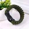 1pc Seven-core Umbrella Rope Bracelet, Creative Color Braided, Plastic Mosaic Material, Weave Main Material, Simple Style