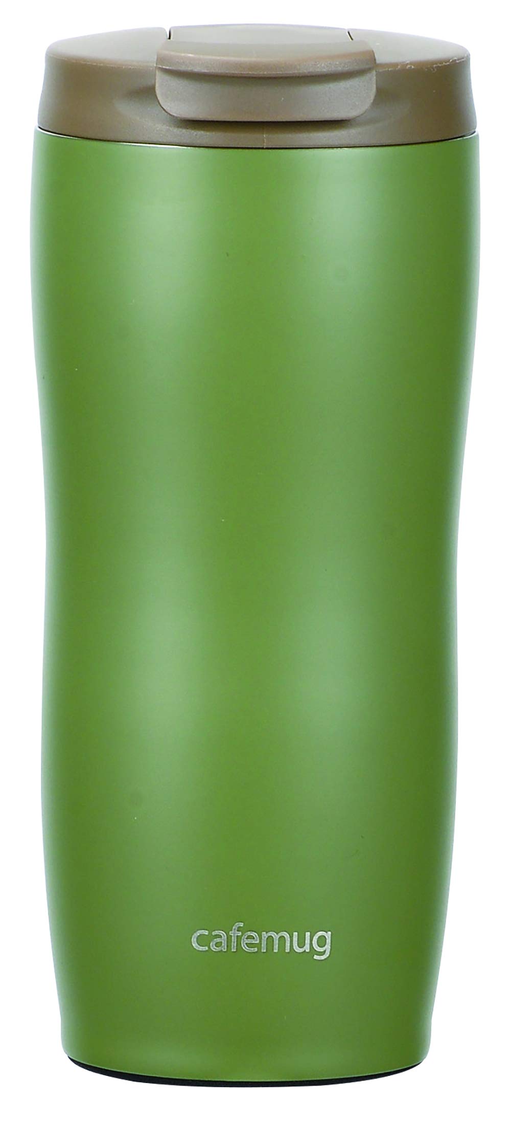 

Pearl Metal Stainless Steel Tumbler 360 Smoky Green with Lid Cafe Mug HB-5168