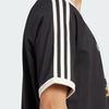 adidas Originals SS25 Serie Classica Logo del Marchio Vestibilità Larga Girocollo Manica Corta Raglan T-Shirt Uomo Top Nero KD6265