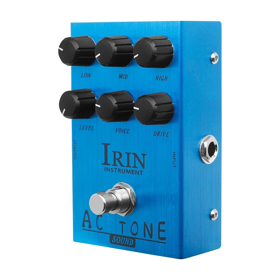 IRIN AN-33 VOX AC TONE Electric Guitar Effects Pedal Overdrive Pedal Analog Amp Pedal Effects Electric Guitar Durable Parts