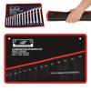 Non-woven Fabric Wrench Storage Bag 14 Pocket Roll Up Tool Organizer For Hardware Tools