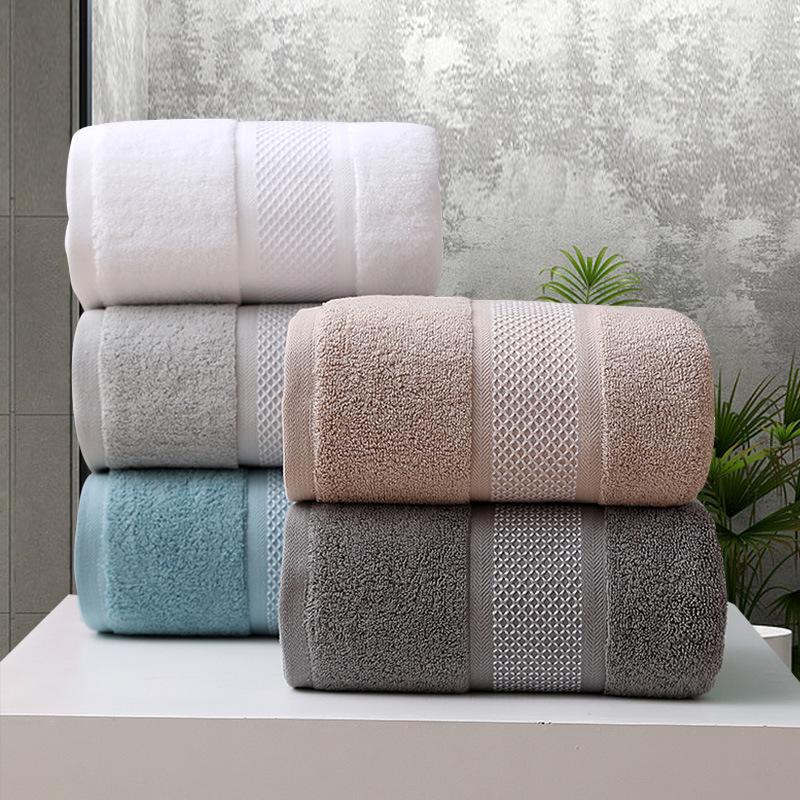 500G Pure Cotton Large Bath Towel Class A Infant And Toddler Household Hotel Couple Towel Morocco Bath Absorbent Large Towel