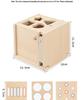 Montessori Early Education Shape & Color Sorting Building Blocks for Children