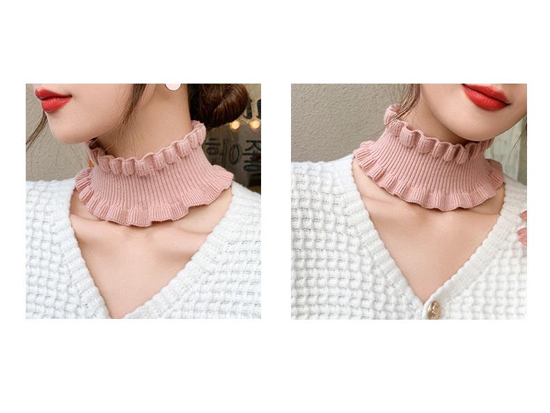 Wool Knit Snood Neck Warmer & Headband - Autumn/Winter Women's Accessory