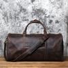 Leather Travel Bag Horse Leather Handbag Top Layer Cowhide Business Trip Shoulder Bag