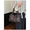 Xeie Thuk Handbag Women PU Leather Multi Pocket Daily Casual