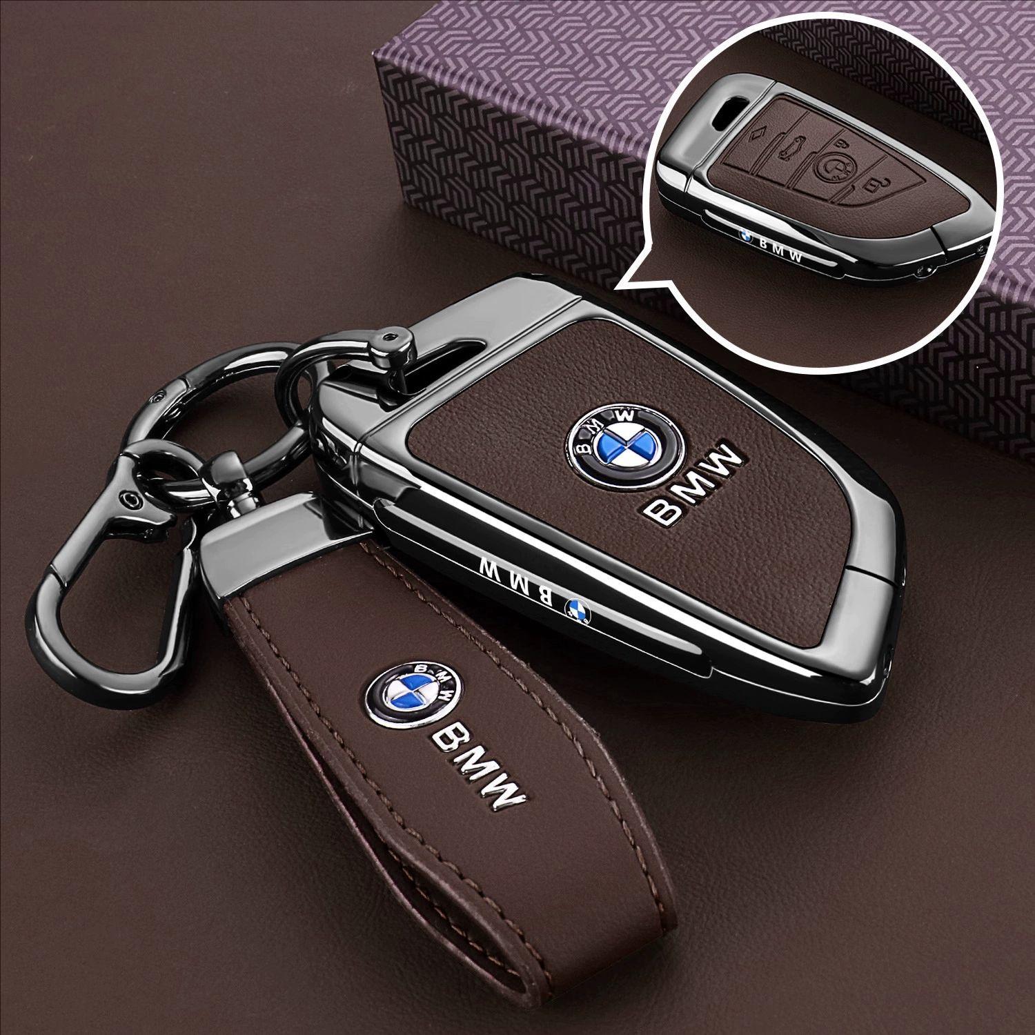 

Сумісний чохол для ключа BMW для 7 серії 740, 2 серії 218i, Новий X1, X3, X5, X6, i3, i5, i7, M3, XM - Чохол та корпус для автомобільного ключа.