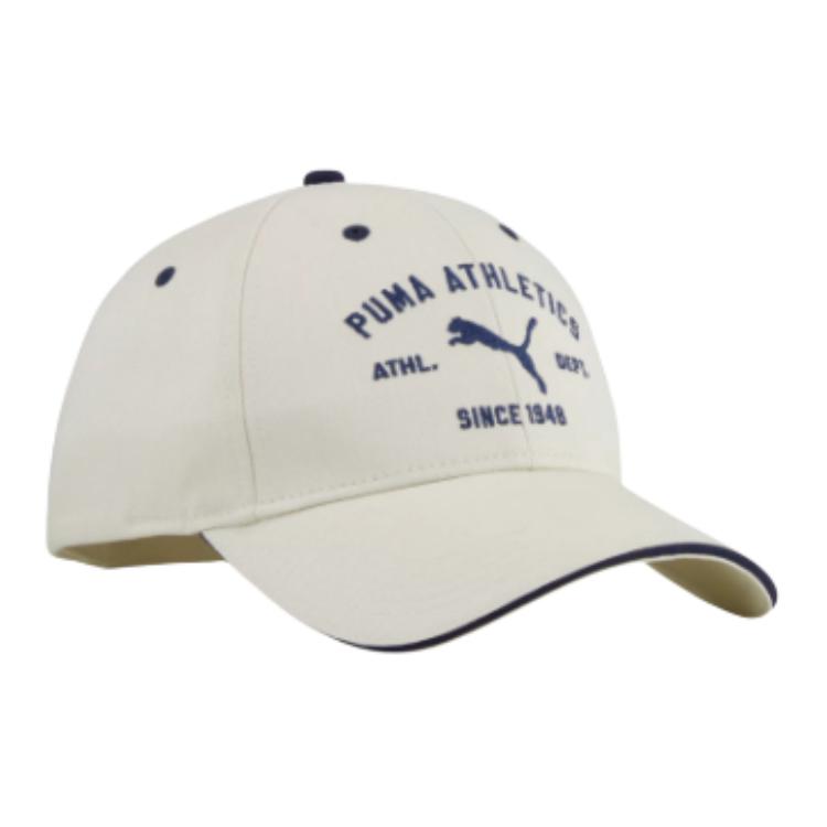 PUMA Cotton Baseball Caps Unisex Snow 026851_03 OSFA
