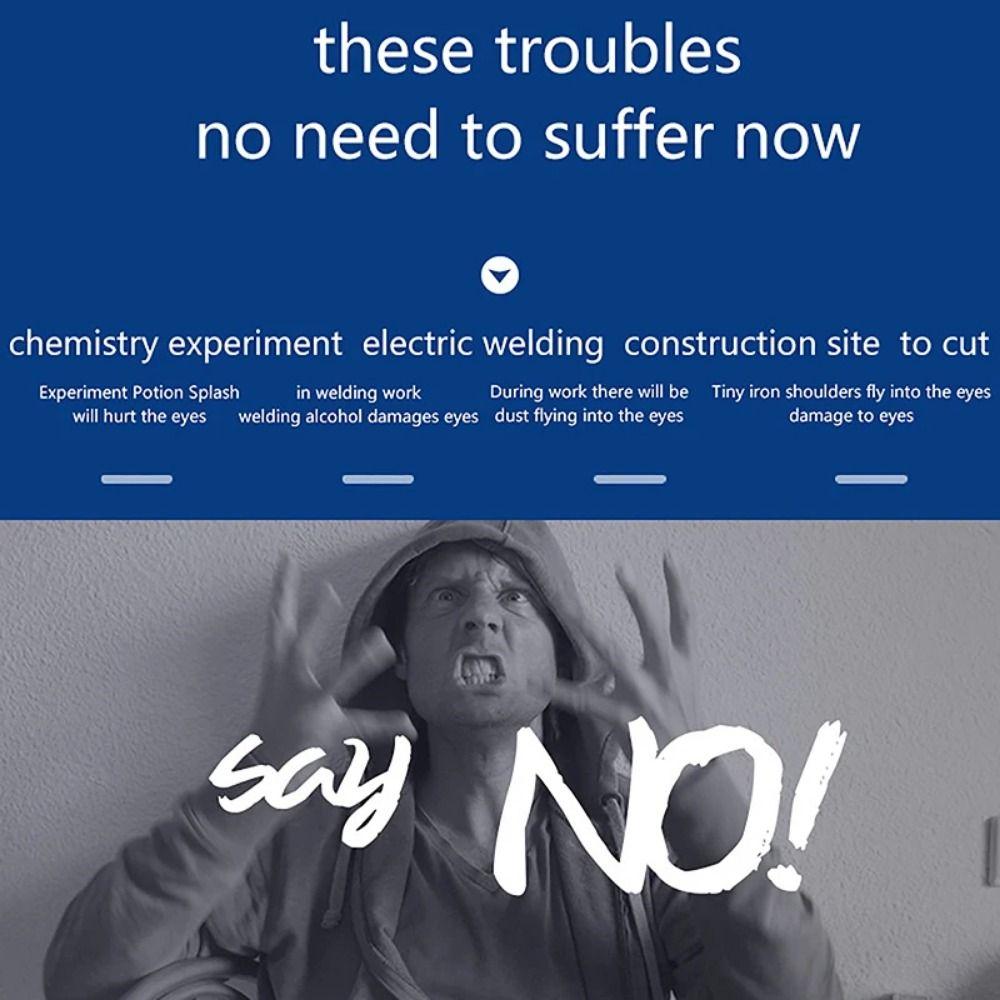 1 Stück Sicherheits-Arbeits-Schweißschutzbrille Gas Argon Lichtbogenschweißen Augenschutz Ausrüstung