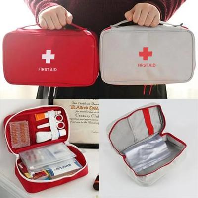 First Aid Kit Emergency Survival Bag Handbag Durable Trauma Bag Rescue Tote Bag Portable Medicine Storage Bag Large Capacity Emergency Medical Kit