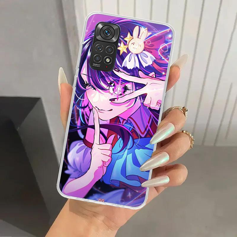 Japan Anime Oshi No Ko Phone Case for Xiaomi Redmi Note 15 14 14S 13 12S 12 Pro 11S 11 Plus 11T 11E 10S Soft Funda Print Shell R