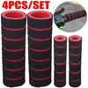 2 Pair Motorcycle Bicycle HandleBar Grip + Brake Clutch Lever Soft Sponge Cover