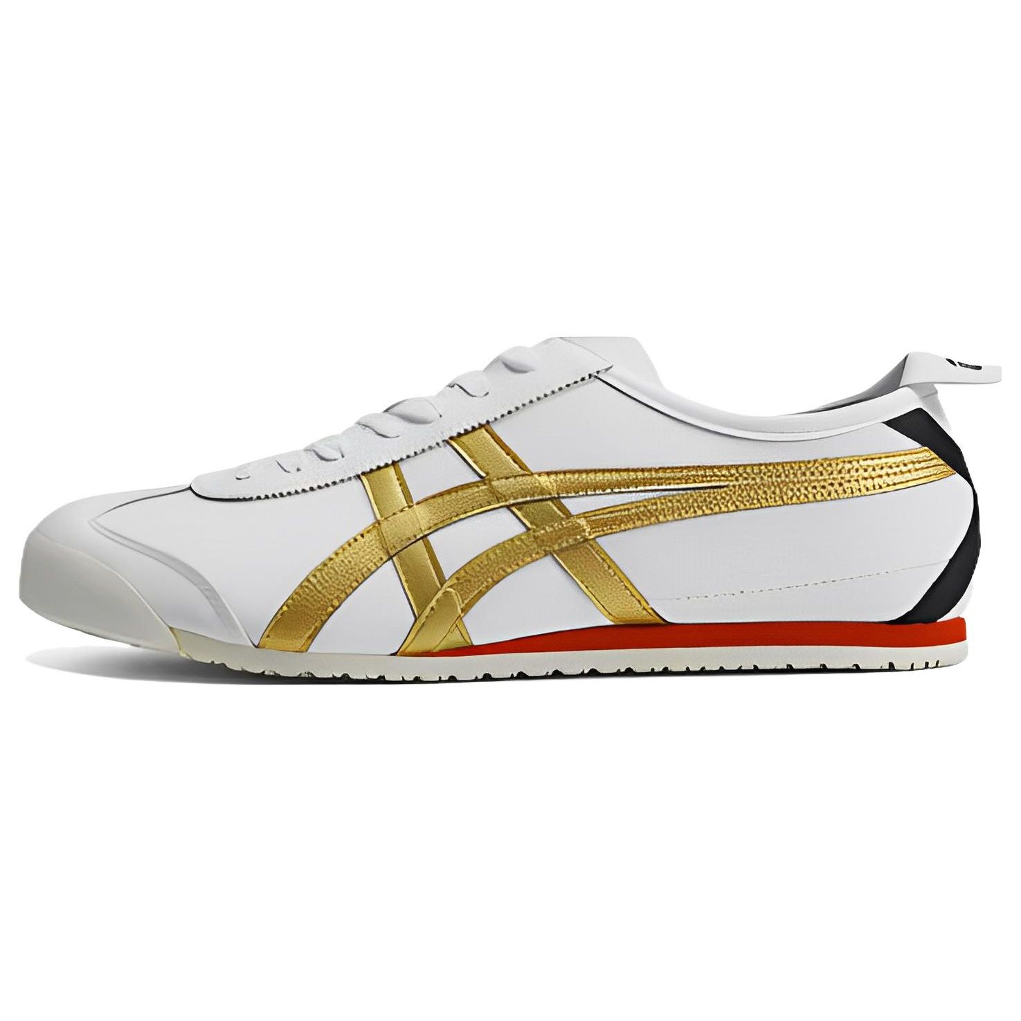 

ONITSUKA TIGER Mexico 66 Удобные Ретро Нескользящие Прочные Кроссовки с Низким Верхом для Повседневной Носки Унисекс кроссовки Белый Платиновый 1183C080-101 43.5